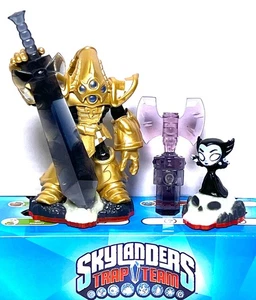 Skylanders Trap Team Undead 💀 TRIO - Nitro Krypt King + Hijinx + Undead Axe 💀 - Bild 1 von 4