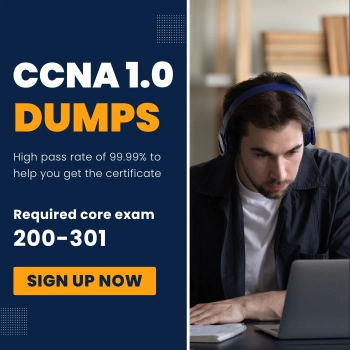 【200-301】 CCNA Dumps| Valid & 99% Pass Guarantee - Image 1 of 1