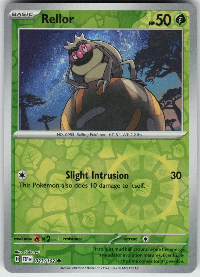 PO-01 Reverse Holo Rellor 023/162 Common SV05: Temporal Forces - Image 1 of 1