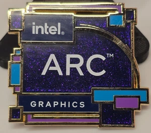 PAX East 2023 Intel ARC CPU GPU Graphics Enamel Pin - Picture 1 of 2