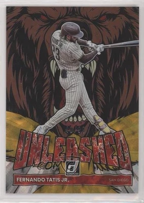 2022 Panini Donruss Unleashed Gold /99 Fernando Tatis Jr #UL-1 - Image 1 of 2