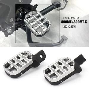 Motorcycle Front Footrests Foot Pegs Pedals For CFMOTO 800MT 800MT-X 2021-2025 - Picture 1 of 11
