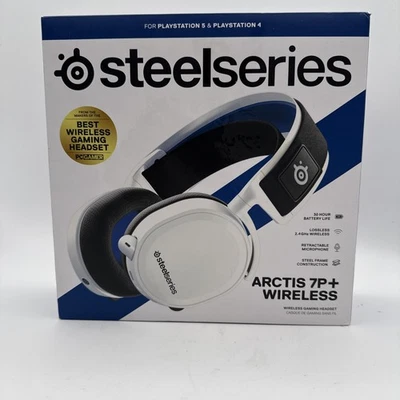 SteelSeries Arctis 7P+ Bluetooth Wireless Gaming Headset Sealed NEW - Image 1 of 4