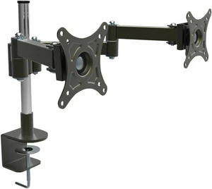 Electrovision Desktop Twin Pivot Double Flatscreen Mount - A195GA - Picture 1 of 7