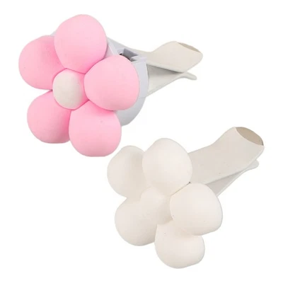 2pcs Cute Car Vent Clips Flower Air Fresheners for Interior Decoration - Image 1 of 4