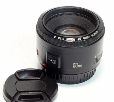 Lente Canon EF 50 mm F/1,8 II excelente estado Foto 1 de 4