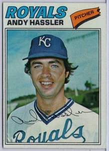 1977 Topps #602 Andy Hassler in EX Condition Royals - Picture 1 of 2