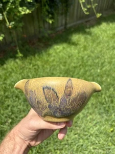 Jens Jensen Rookwood Art Pottery 1930s Flower Matte Wax Double Vellum XXX 6146 - Picture 1 of 9