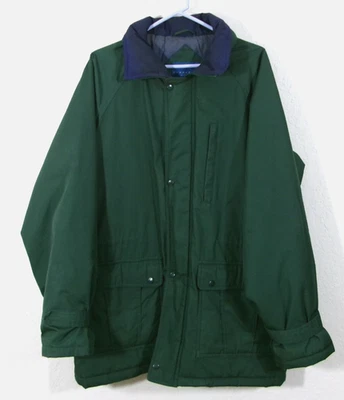 Abrigo aislante TOWNCRAFT verde y azul para hombre con capucha - mediano/grande pecho alto 39-41 Foto 1 de 4