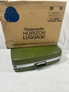 Vintage Samsonite Silhouette 24" Pullman Suitcase - Original Box - Picture 1 of 14