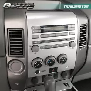 FIT FOR 04-06 TITAN ARMADA W/ SPEAKER CENTER DASH RADIO A/C VENT TRIM BEZEL - Foto 1 di 12