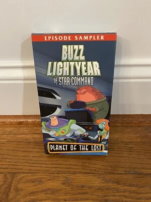 Buzz lightyear of Star Command Episode Sampler “Planet of the Lost” VHS Rare - Image 1 of 3