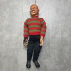 Vintage Albtraum auf der Ulme Straße Freddy Krueger Talking Doll 1989 Horror 18""