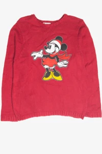 Red Minnie Mouse Christmas Pullover 61973 - Picture 1 of 2