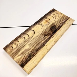 Black & White Burl Exotic Wood Lumber 8 1/4" x 20 1/2" x 1 3/4" #PD70 - Picture 1 of 17