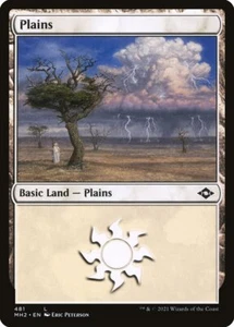 10x PLAINS Basic land (mixed art) - NM - Modern Horizons 2 - SPARROW MAGIC mtg - Picture 1 of 2