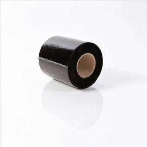 12 x Stretchfolie mini SCHWARZ 23my -250meter, 10cm wickelfolie , Kern 50 mm - Bild 1 von 3