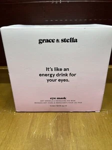 GRACE & STELLA 48 PAIRS ENERGY DRINK FOR YOUR EYES EYE MASKS EXP 3/31/2025 (x48) - Picture 1 of 2