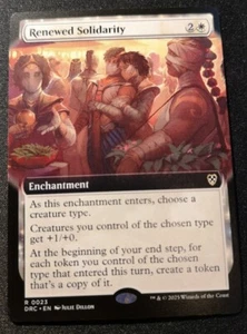 Renewed Solidarity - Extended Art - DFC - MTG - NM - EN - 0023 - Picture 1 of 1