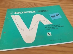 Honda CBX550F F F2 C CBX550 F CBX 550 Piezas List Lista Catálogo Repuesto - Imagen 1 de 12