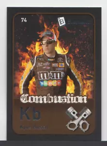 KYLE BUSCH : 2009 - WHEELS ELEMENT - COMBUSTION - CARD No. # 74 - Picture 1 of 2