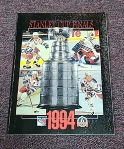 Vtg New York Rangers 1993 1994 Stanley Cup Finals MSG Souvenir Program Magazine - Picture 1 of 21