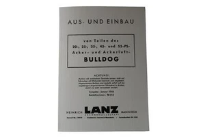 Aus und Einbau von Teilen (Werkstatthandbuch) Lanz Bulldog D3506 D7506 D8506 D95 - Bild 1 von 2