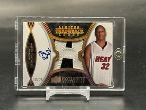 2008 UD Exquisite Mario Chalmers Rookie Throwback Limited Logos Patch Auto /25 - Picture 1 of 2