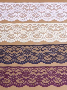 Quality Pretty Nottingham Lace Trim 2.25"/5.5cm CHOOSE COLOUR AND LENGTH - Picture 1 of 49