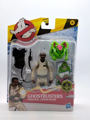 Classic 1984 Ghostbusters Wiston Zeddemore Action Figure Ghost Fright Feature Cover