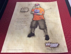WWE Cena Print Ad Poster Art (Frame Not Included) - Picture 1 of 2