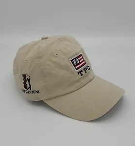TPC Las Vegas Golf Course Cap US Flag Strapback Hat Tournament Players Canyons - Picture 1 of 4