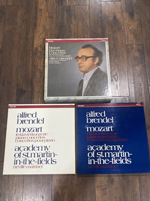 Alfred Brendel/Marriner Mozart 23 The Piano Concertos Philips 412 856-1 Box Set - Image 1 of 4