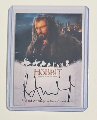 The Hobbit: The Battle of the Five Armies Richard Armitage as Thorin AUTOGRAPH - Image 1 of 2