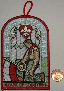 PARCHE MORMÓN BSA BOY SCOUT OA UTAH CONSEJO DE PARQUES NACIONALES 508 OA 590 520 535 LDS - Imagen 1 de 4
