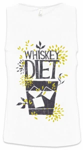 Whisky Diet Herren Tank Top Fun Alcohol Get Drunk Wasted Party Jim Jack - Picture 1 of 1
