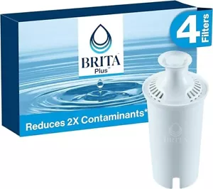 Brita Plus Water Filter, (4-Pack) BPA-Free, High-Density Replacement Filters - Picture 1 of 10