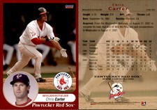 Chris Carter 2009 Choice Pawtucket Red Sox #08 Card *AutographDen*