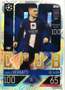 Topps Match Attax | CL 22/23 | Club 100 | Marco Verratti | 454  - Bild 1 von 2