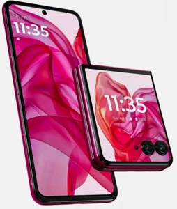 Motorola Moto RAZR+ Plus 5G XT2451-2 256GB GSM Unlocked Hot Pink - Picture 1 of 3