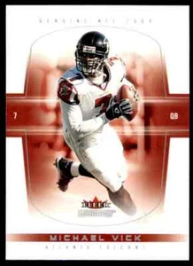Fleer 2004 genuino Michael Vick Atlanta Falcons #49 - Imagen 1 de 2