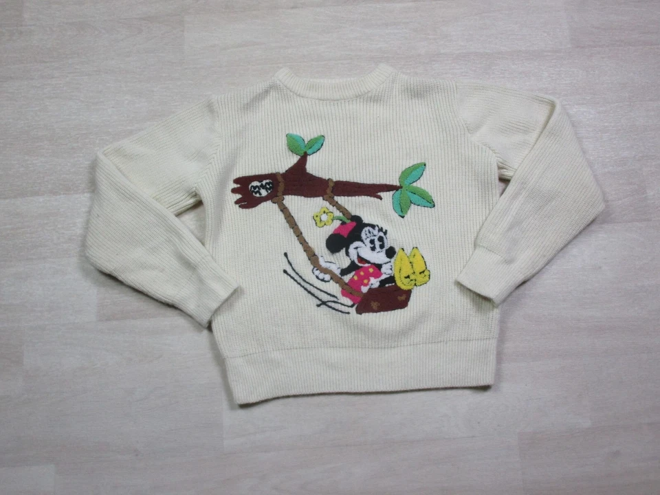 Suéter Vintage Walt Disney Productions (M) Años 70 Personajes Minnie Americanos Foto 1 de 4