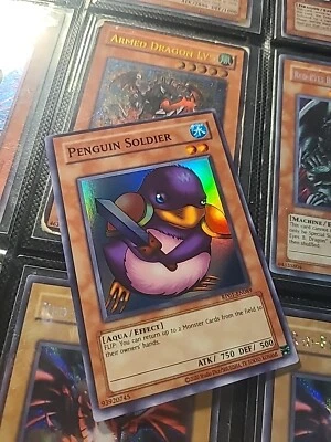 PENGUIN SOLDIER SUPER RARE FRENCH RP01-EN089 FR089 *Edge Shift Error* - Image 1 of 4