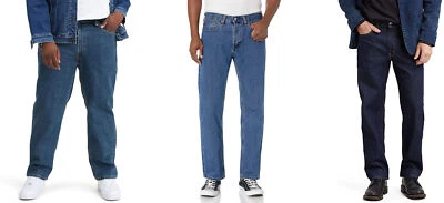 Levi's Men's 550 Relaxed Fit Jeans Big & Tall Sizes - Image 1 of 3