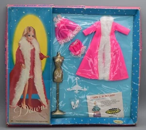 Topper Vintage Giocattolo Moda per Alba Avvolgere nella Notte Rosa Outfit Abbigliamento 0820 - Foto 1 di 18
