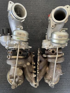 2017-19 Mercedes-Benz Turbo Turbocharger PAIR E400 GLS450 AMG OEM 2760903380 - Picture 1 of 12