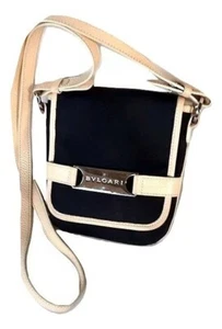 Authentic bvlgari black mini cross body bag - Picture 1 of 10