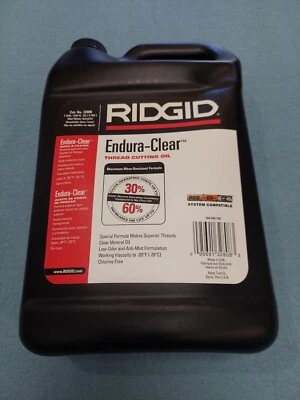 Ridgid One Gallon Cutting Oil Endura Clear 4PCE1  Cat #32808 - Image 1 of 3