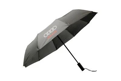 Krago 10-ribs Auto Open Close Folding Umbrella with Automobile Logo Audi - Image 1 of 4