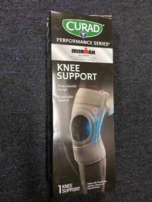 Curad-CURAD Performance Series Ironman Knee Support universal size - Image 1 of 3